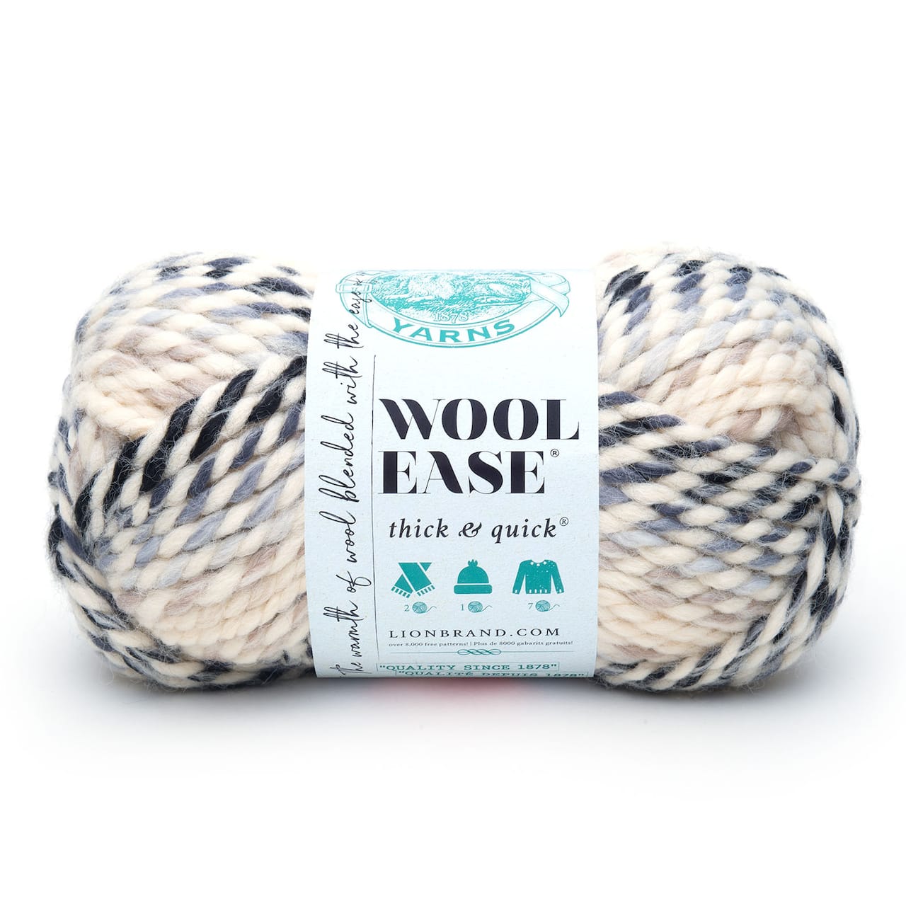 Lion Brand® Wool-Ease® Thick & Quick® Yarn, Prints, Stripes & Metallics
